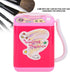 MIni Electric Washing Machine,ANGGREK Mini Simulation Washing Machine Electric Makeup Brush Washing Machine(red)...