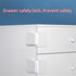 Cabinet Locks Baby Proofing Straps - Child Proof Refrigerator Lock Pack 6 Stove Oven Locks Door Strap for Kids Childproof Safety Cupboard Locks, A...