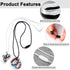 30 Sets Replacement Necklace Cords with Breakaway Clasps DIY Nylon Lanyard Necklace Cord and Plastic Clasp Buckle Breakaway Safety for Pendant(Bla...