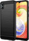 for Samsung Galaxy A04 Phone case, Shockproof, Scratch Resistant Carbon Fiber Jacket, Soft TPU,for Galaxy A04 case (Black)...