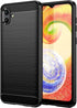 for Samsung Galaxy A04 Phone case, Shockproof, Scratch Resistant Carbon Fiber Jacket, Soft TPU,for Galaxy A04 case (Black)...