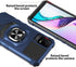 TJS Compatible for TCL ION X Case, TCL ION V Case, TCL 40 Z Case, Metal Ring Magnetic Support Kickstand Heavy Duty Drop Protection Cover Phone Cas...