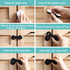 Child Safety Cabinet Locks (10 Pack) - Baby Proofing Latches Lock for Drawers, Toilet Seat, Fridge, Oven with 10 Extra 3M Adhesives (Black)...