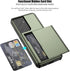 Nvollnoe for Samsung S21 Ultra Case with Card Holder Dual Layer Heavy Duty Protective Galaxy S21 Ultra Case Hidden Card Slot Slim Wallet Case for ...