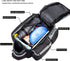 Bike Pannier Bag - Durable & Waterproof Nylon with Reflector Handbag | Shoulder Strap Rack Rear Trunk Tote Bag | Zipper Pockets & Bottle Case...