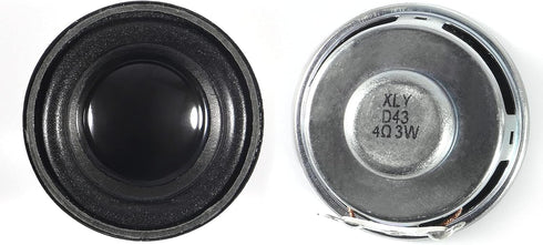2PCS 1.5" 4Ohm 3W DIY Small Full Range Audio Speaker Stereo Woofer Loudspeaker for Arduino and DIY Speaker...