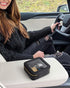 KOTORA Small Makeup Bag for Purse Cute Mini Travel Makeup Bag Clear Cosmetic Bag with Zipper, Car Make Up Bag Organizer Storage Traveling Car Acce...