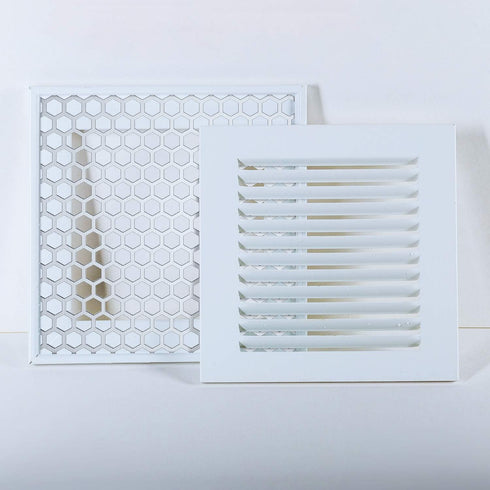 Dryer Vent Grill Dryer Vent Screen with Aluminum Built Bird Guards Inserts Stop Variety Birds Nesting in Dryer Vents and Bathroom Exhaust Vents Outdoor, 3 Inch to 8 Inch(4 Pack)