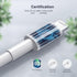 USB C Charger for iPhone Charger Fast Charging 20W Type C Wall Charger Block with 10FT Long USB C to Lightning Cable Compatible with iPhone 14Pro/...