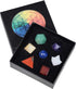 Amogeeli 7 Chakra Crystal Platonic Solids Sacred Geometry Set, Healing Stone Gift Kit with Merbaka Star...