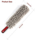 Amiss Mini Car Duster for Dashboard, Microfiber Car Detail Dash Duster for Car and Home Cleaning, Interior Exterior Car Detailing Brush Accessorie...