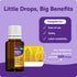 Ddrops Kids Booster 600IU 100 Drops - Daily Liquid Vitamin D for Kids. Support Strong Bones & Immune System in Children. No Preservatives, No Suga...