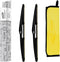 (Pack of 2) Rear Wiper Blade Set Replacement for Hyundai Veracruz IX55 2007-2012,Back Windshield Window,Rear wiper Accessories...