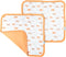Copper Pearl Baby Security Blanket Set of 2 - Portable Size for Self-Soothing On-The-Go, Ideal Baby Blankets for Boys and Girls, Ultra-Soft, and G...