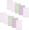 Hudson Baby Unisex Baby Cotton Flannel Burp Cloths, Purple Dainty Floral 10 Pack, One Size...
