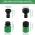 16 Pcs 3/4"Garden Hose Quick Connector, Hose Fitting Water Hose Connectors.Male and Female No Leak Quick Release Hose Connector?Connectors Hose En...
