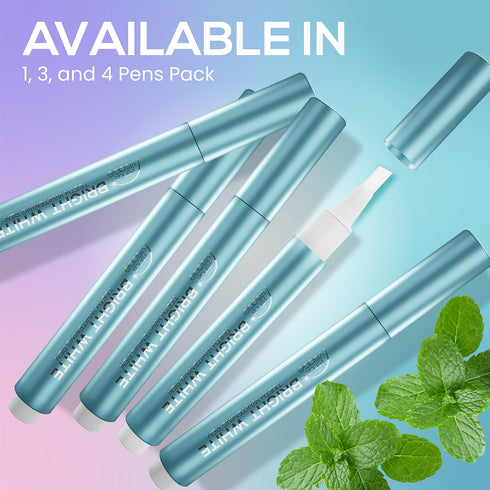 Venus Visage Teeth Whitening Pen, 40+ Uses - Teeth whitening Gel with Professional Formulation and Ingredients - Best Teeth Whitener Overnight and...