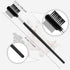 Mudder 6 Pieces Dog Eye Comb Tear Stain Remover Comb Double Head Tear Stain Comb Double sided Pet Grooming Comb Multipurpose Tool for Small Cat Pu...