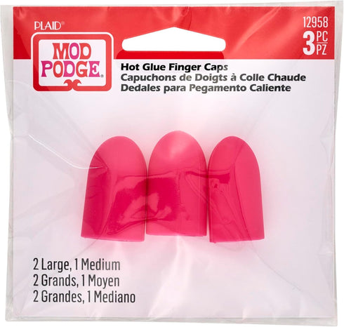 Mod Podge Hot Glue Gun Finger Caps, Multicolor...
