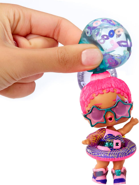 LOL Surprise Water Balloon Surprise Dolls with Collectible Doll, Water Balloon Hair, Glitter Balloons, 4 Ways to Play, Water Play, Reusable Water ...