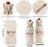 Happy 40th Birthday Party Decorations Woman Man, Cool 40th Birthday Gifts Women Men Wine Bag, Unique 40 Year Old Birthday Gifts for Women Men Wine...