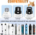 Pet Nail Grinder Bit Sawtooth Head with Fast Cooling & Anti-Clogging, Diamond Dog Nail Grinder Tip Replacement for Claw Care Grooming - 1P 80#...
