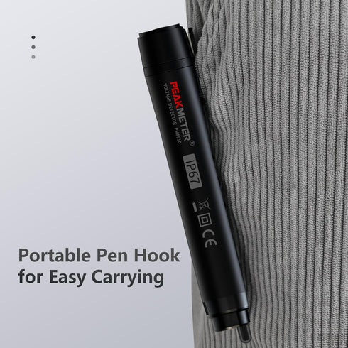 Voltage Tester, Non Contact Voltage Detector,Circuit Tester with Dual Range AC 12-1000V/48-1000V,Live/Null Wire Tester with LCD Display Buzzer Ala...