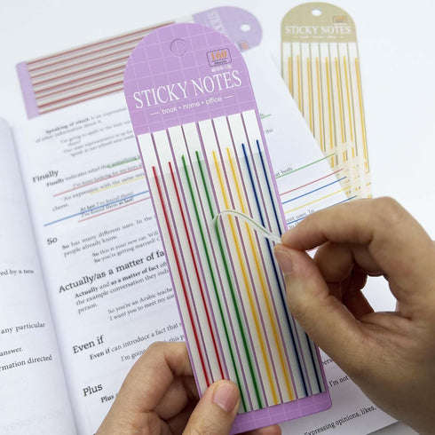 960Pcs Transparent Underline Book Highlighter Tape, Long Highlighter Sticky Tabs for Annotating Books, Book Annotation Kit for Office and School N...