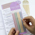 960Pcs Transparent Underline Book Highlighter Tape, Long Highlighter Sticky Tabs for Annotating Books, Book Annotation Kit for Office and School N...