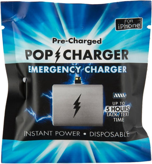 Zorbitz Pop Charger One Time Use Phone Charger 1 pk......