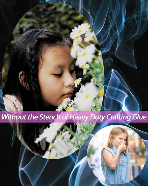 Ball Point Glue Pen - Applying Glue Like Writing, Kids-Friendly Precise Apply and Easy Control, Quick Dry Glue Pen for Crafting, Scrapbooking, Car...