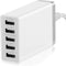 Pezin & Hulin 5 Port USB Wall Charger, 45W, Compatible with Tablet, Phone, Cell Devices...