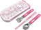 OSK CT-20 Hello Kitty Cutlery Set, Sakura, Pull, Trio, Chopsticks, Spoon, Fork, Made in Japan, Sliding, Dishwasher Safe, Easy to Use, For Girls, C...