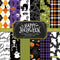 Scrapbook Paper Pad - 6"×6” - 24 Sheets Halloween Scrapbooking Supplies Kit - 160gsm Single-Sided Pattern Paper, Designer Planner Paper, Junk Jour...
