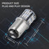 10 Packs LED Light Bulbs Super Bright 1157 2057 2357 7528 BAY15D for Cars 12V Non-Polarity 39-SMD LED Chipsets with Projector for Turn Signal Ligh...