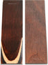 Dymalux Handle Scale Set - (Layered) - (Buckskin) - (Dark Brown/Light Brown) - (5.0 x 1.5 x 0.250) - Custom Handle Material...