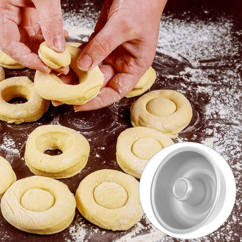 Luxshiny Angel Food Cake Pan Pound Tube Pan Hollow Cake Baking Tin Cake Mold Non-stick Donut Mold Doughnut Baking Pans for Baking Chiffon Cake Bak...