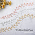Jakawin Leaf Bride Wedding Hair Vine Gold Hair Piece Bridal Hair Accessories for Women and Girls HV179 (Rose Gold)...