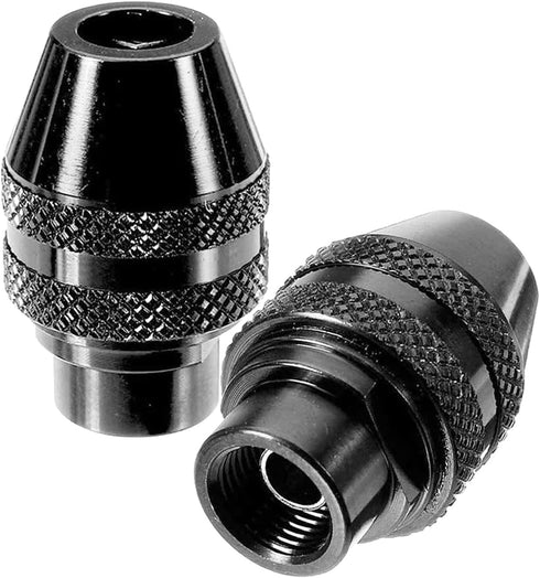 2 Pcs Keyless Chuck Set Multi Quick Change 4486 Keyless Chuck Replacement Fits for Dremel Rotary tool...