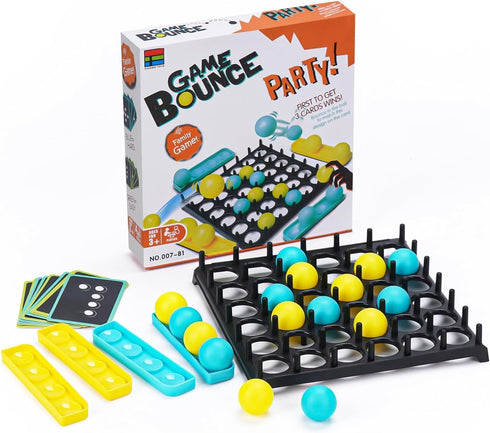 Bounce Ball Game, Bounce Ball Family Party Game and Jumping Ball Tabletop Game Toys Desktop Activate Bouncing Ball Game for Adults and Kids...
