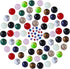Fishdown Mixed Stone Beads Kit - 290 Pcs Crystal, Chakra Healing, Wooden & Gemstone Beads for Jewelry Making DIY Kit...