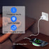 Motorola Edge 2024 Wireless Charger Fast Charging Pad 15W with 18W Quick Charger Block Cargador Inalambrico for Moto G Stylus 5G 2024, Edge X50 Ul...