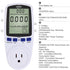 YICHENG Electrical Usage Monitor,Watt Meter,Power Meter,Wattage Meter,Energy Voltage amp Meter Tester with,Overload Protection,7 Modes Display(Whi...