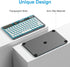 OMOTON Bluetooth Keyboard for iPad, Wireless Keyboard for PC Tablet Phone Computer, Rechargeable Multi-Device Keyboard, Compatible with iOS Androi...