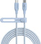 Anker USB C to USB C Cable (240W, 10ft), Bio-Braided USB C Charger Cable Fast Charge for iPhone 15/15 Pro, MacBook Pro 2020, iPad Pro 2020, iPad A...