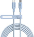 Anker USB C to USB C Cable (240W, 10ft), Bio-Braided USB C Charger Cable Fast Charge for iPhone 15/15 Pro, MacBook Pro 2020, iPad Pro 2020, iPad A...