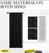 NICETOWN Halloween Black Out Curtain Panels for Kitchen - Energy Smart Decoration Thermal Insulating Blackout Drapes/Draperies for Small Window (2...