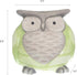 Topadorn Ceramic Owl Statue for Garden Décor,Garden Statue Figurine Tableshelp Ornaments Statues...