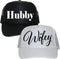 Classy Bride Wifey and Hubby Trucker Hats Black, White...