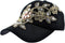 Bling hat, Womens Cute Lace Flowers Baseball Cap with Jewel Rhinestone Bling Hats Jeans Wash Denim Snapback (Black)...
